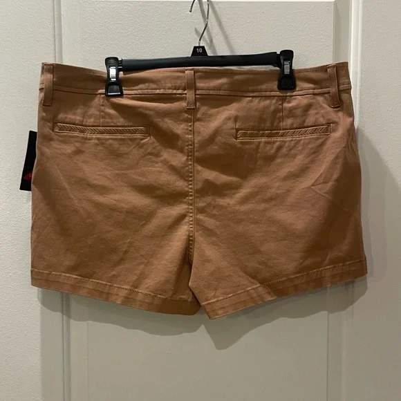 NEW..MARKET & SPRUCE Stitch Fix Brown Shorts - Picture 3 of 3